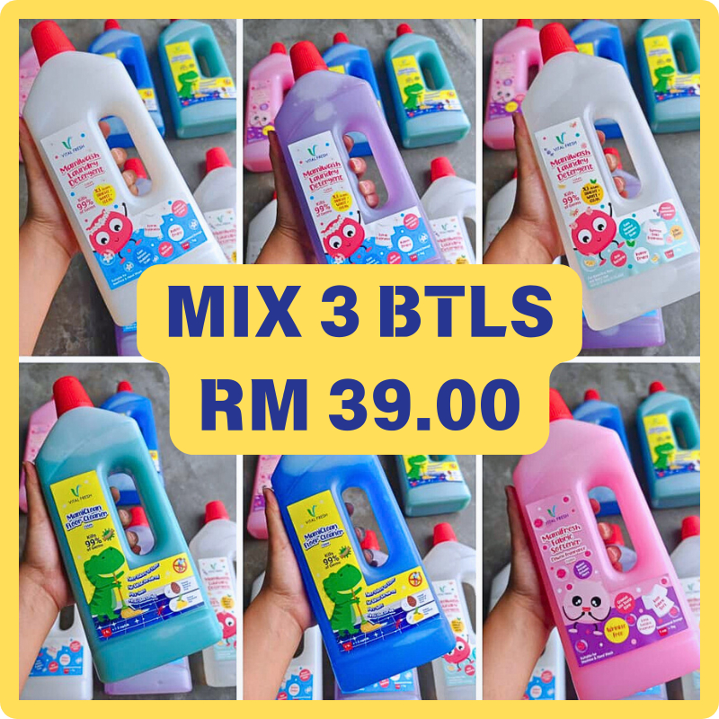 MAMIWASH CLEANER SET (MIX 3BTLS) | Shopee Malaysia