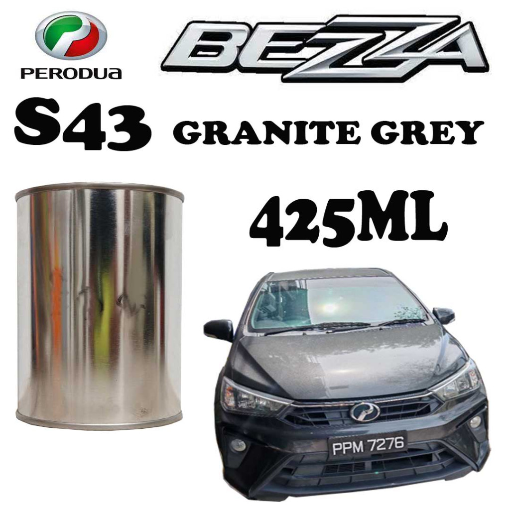 BEZZA S43 GRANITE GREY - PERODUA /AXIA/BEZZA/ARUZ/ALZA/ATIVA / CAR ...