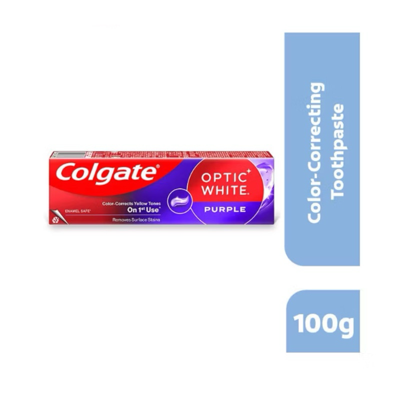Colgate Optic White Purple Toothpaste 100G | Shopee Malaysia