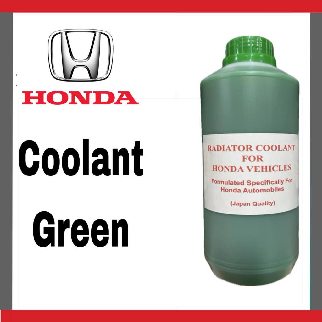 08C04-JP400 Honda Green Radiator Coolant (1 Liter) | Shopee Malaysia