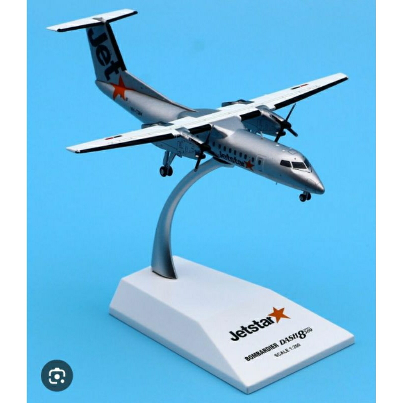 JetStar Airways Dash-8-Q300 VH-TQM Diecast display model Jc wings 1/200 ...
