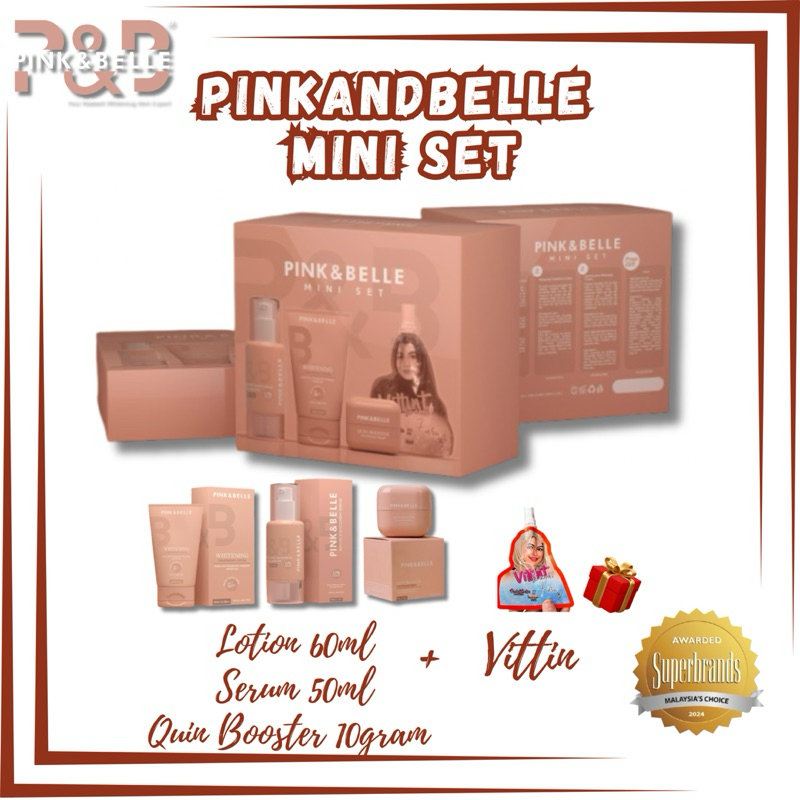 PINKANDBELLE MINI SET ORIGINAL HQ | Shopee Malaysia