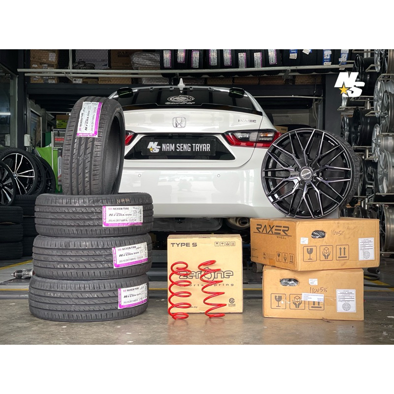 ZerOne Sport Spring Type S (Honda City/ City Hatchback/ Jazz, Toyota ...