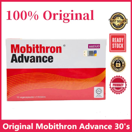 [BUY 3 FREE 1]Mobithron Advance Capsule 30 CAPSULES | Shopee Malaysia