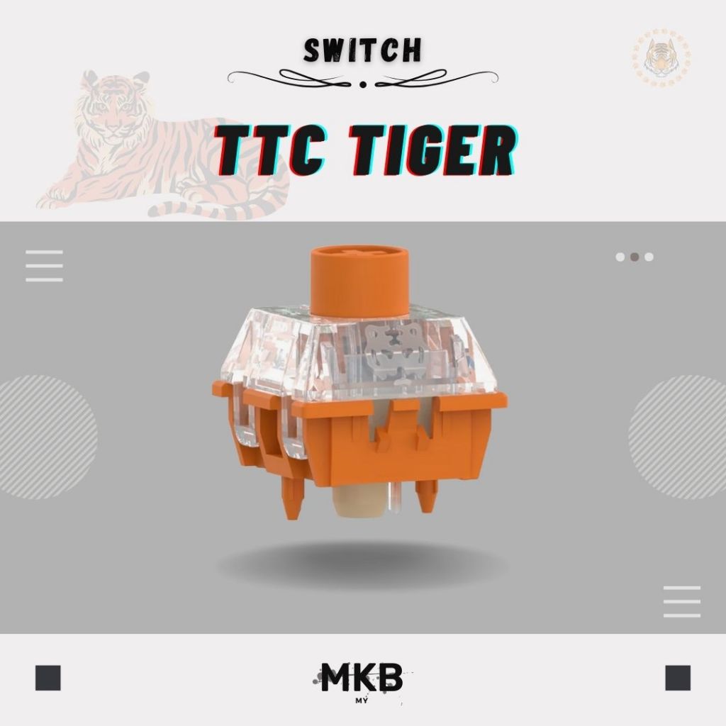 TTC Tiger Linear Switch for Mechanical Keyboards | Shopee Malaysia