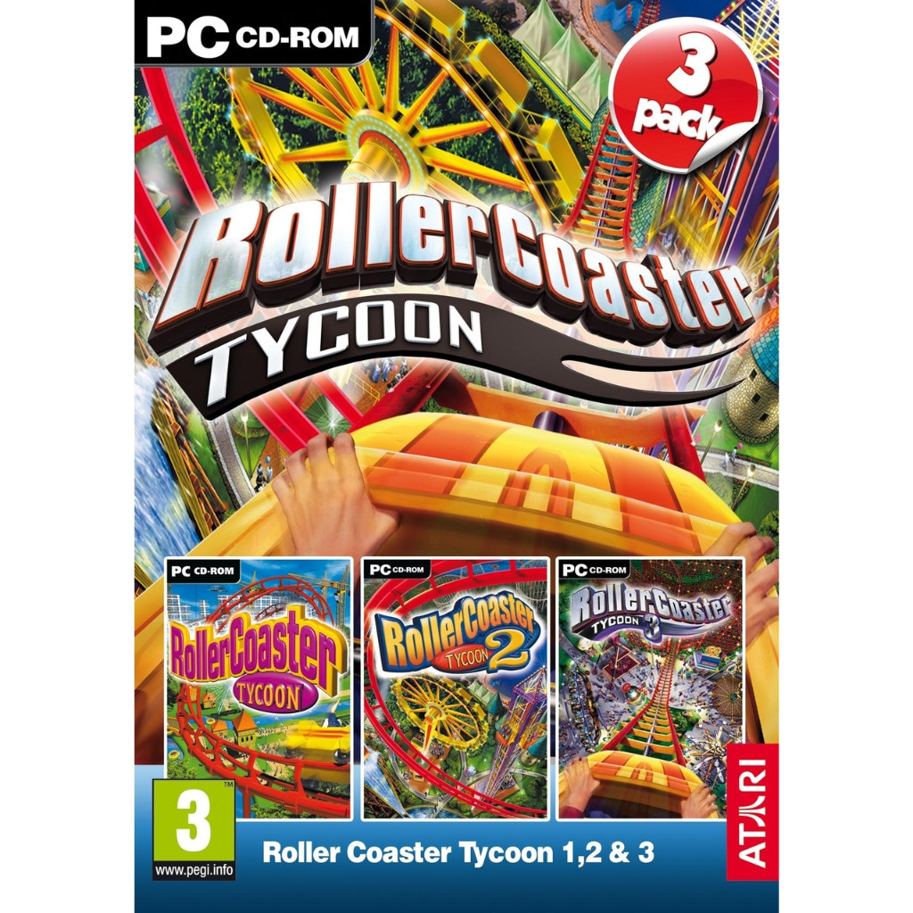 [PC] Roller Coaster Tycoon 4 Pack (digital download) | Shopee Malaysia