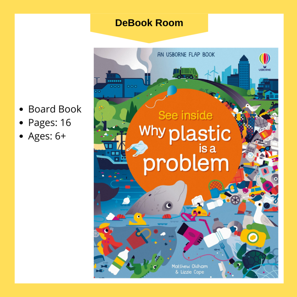 Usborne Flap Book See Inside Why Plastic is a Problem | Shopee Malaysia