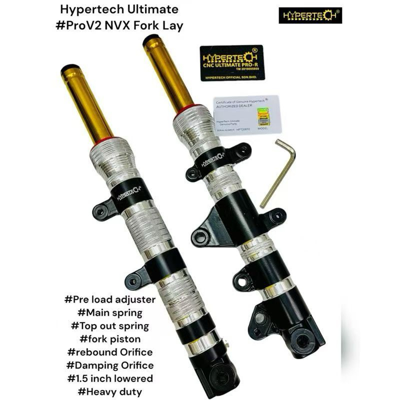 ORIGINAL HYPERTECH FORKLAY Y15ZR V1/V2 Y16ZR V1 NVX155 V1V2 | Shopee ...