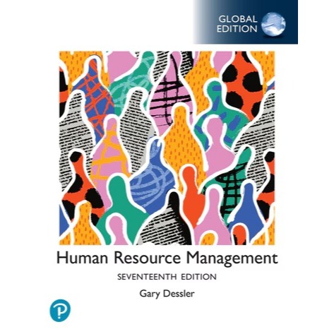 Human Resources Management 17th edition Dessler ORIGINAL 9781292449876 ...