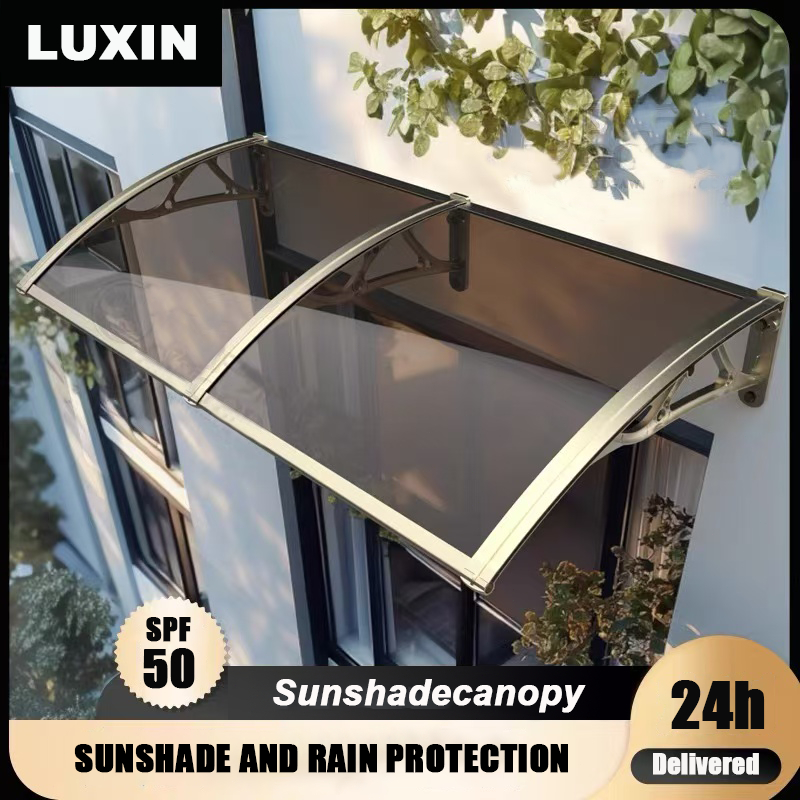 🔥Awning Canopy Aluminium Awning Rumah Roof Outdoor Canopy eaves windows ...