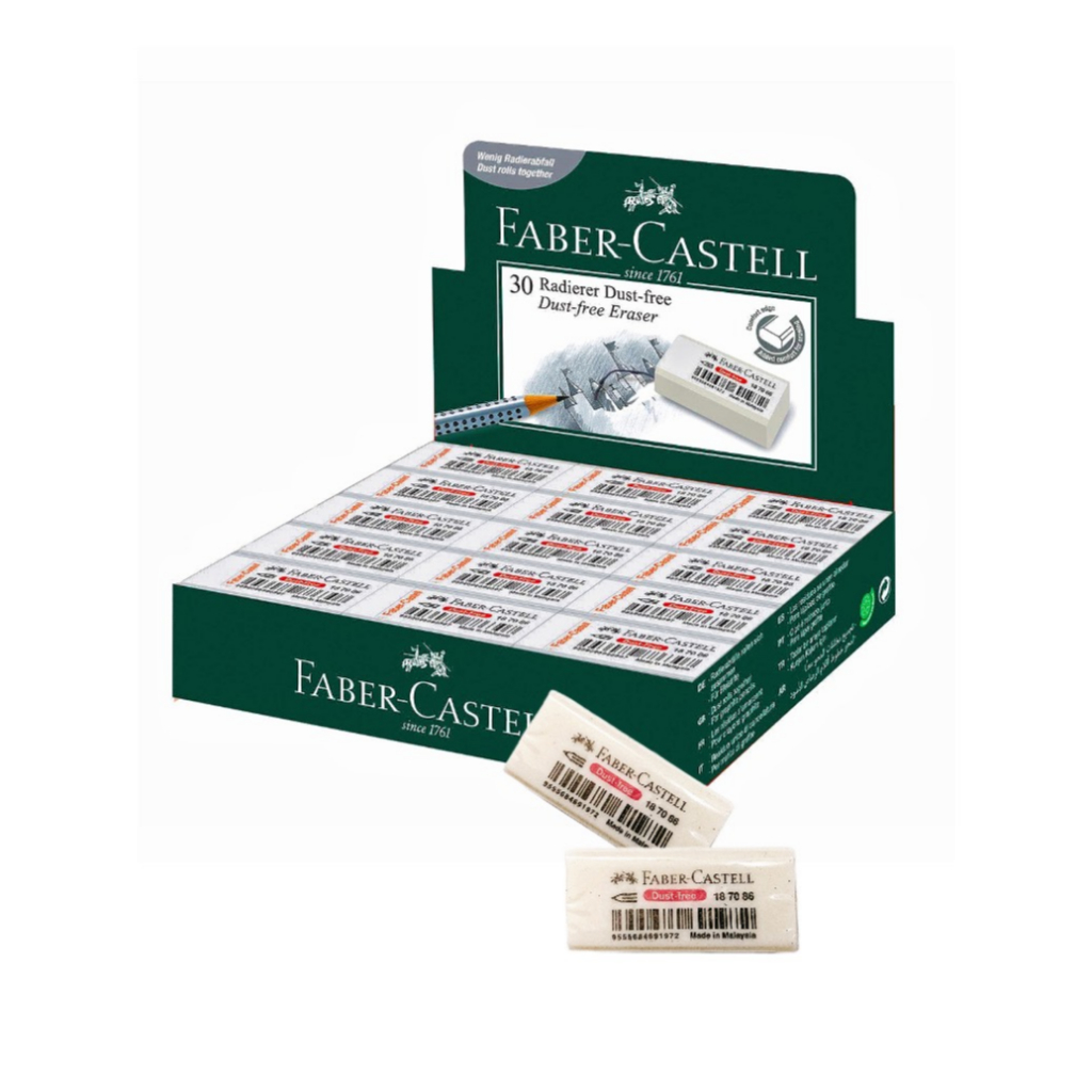 Faber-Castell Eraser (187086) / Pemadam faber castell / dust free