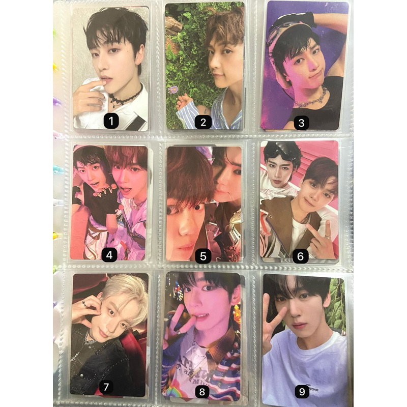 ZEROBASEONE OFFICIAL PHOTOCARDS | Gyuvin Ricky Matthew Hanbin Yujin ...
