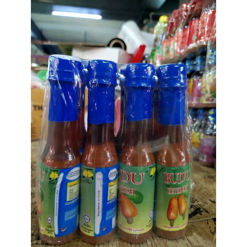 BUDU CAP KETEREH WARNA MERAH 1 DOZEN | Shopee Malaysia