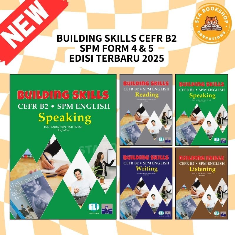 [STA] 2025 BUILDING SKILLS CEFR B2 SPM ENGLISH FORM 5 (SAP) | Shopee ...