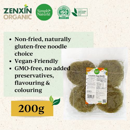 Simply Natural Chlorella Rice Noodle 200g Taiwan | Shopee Malaysia