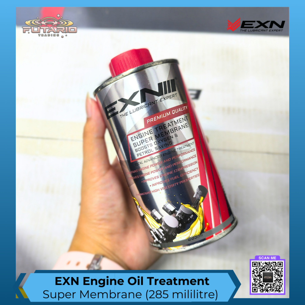 EXN LUBE - Engine Oil Treatment (285 Mililitre) - Super Membrane ...