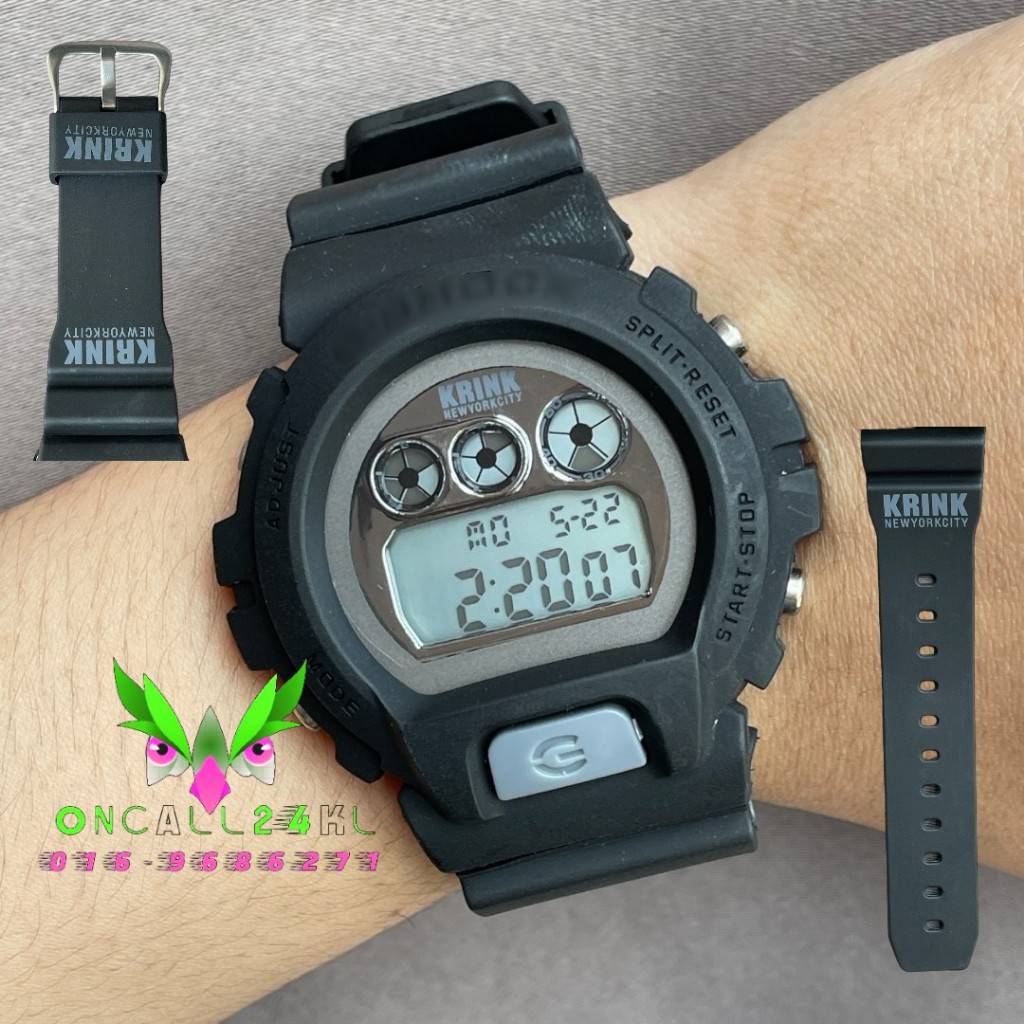 G Shock Dw6900 Krink G-SHOCK/限定/DW-6900/時計/KRINK/シルバー/別注