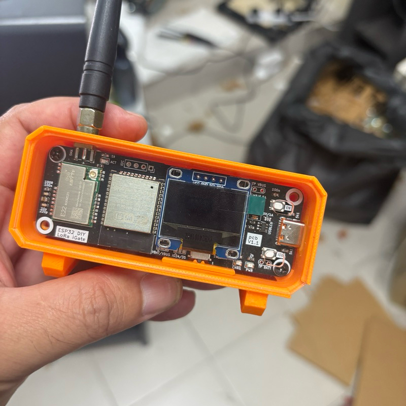 DIY ESP32 E22-400M22S LoRa APRS iGate Digipeater casing 3D Printed ...