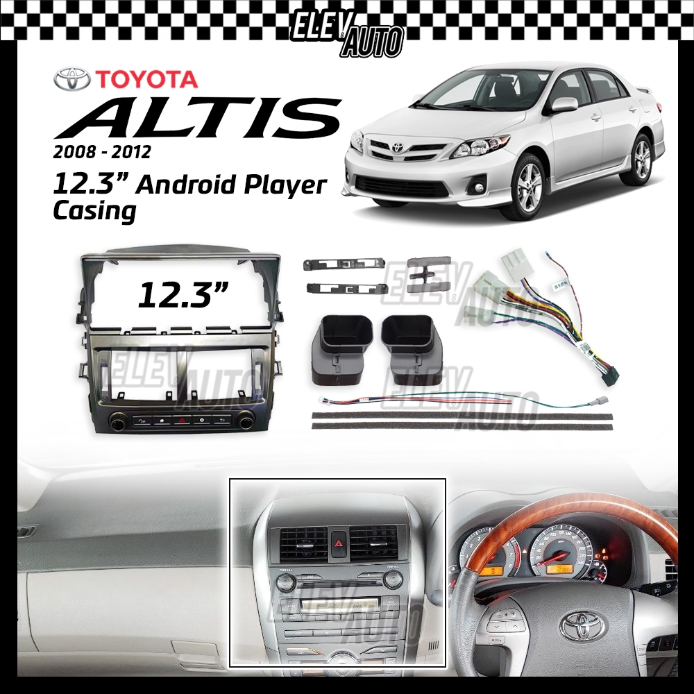 Toyota Altis 2008 - 2012 12.3