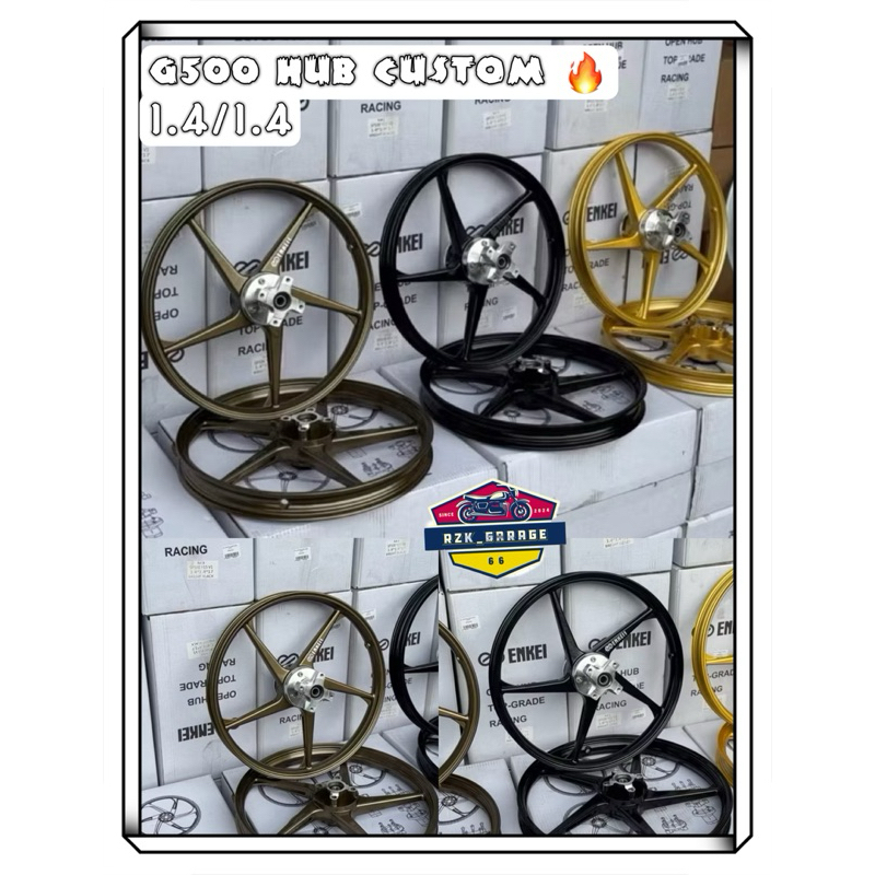 G500 CUSTOM HUB RIM DISC EGO SIZE 1.4-1.4 PNP Y15/Y16 G500 SPORT RIM ...