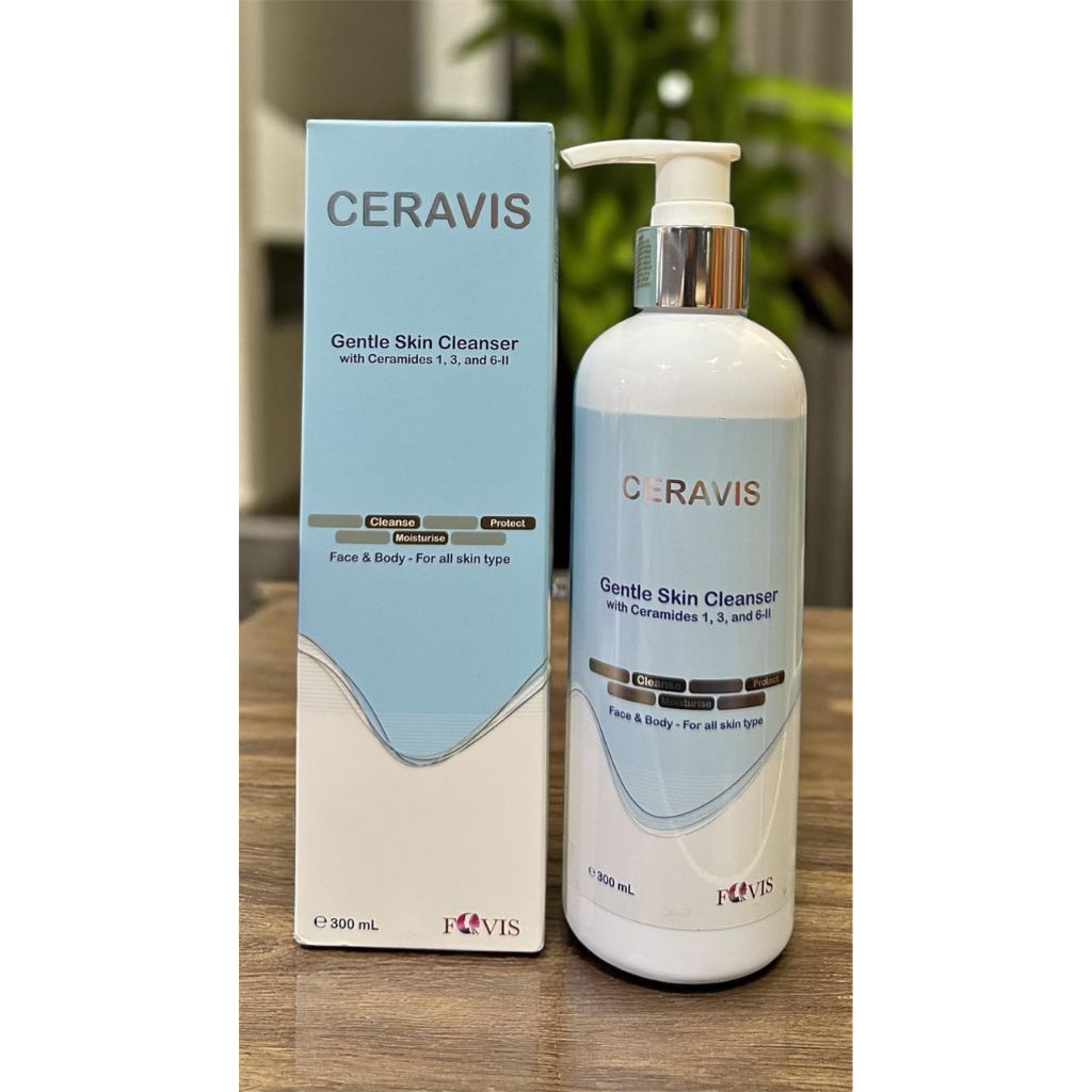 Ceravis Gentle Skin Cleanser with Ceramides 1, 3, 6-II (300ml) | Shopee ...