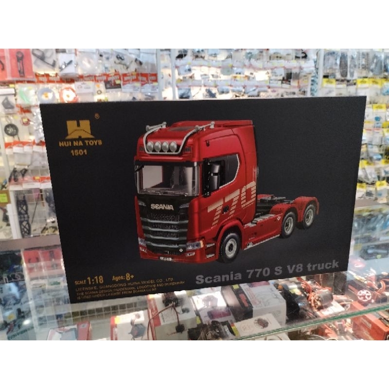 HUI NA TOYS Scania 770 S V8トラック 1:18 1/18 SCANIA 770