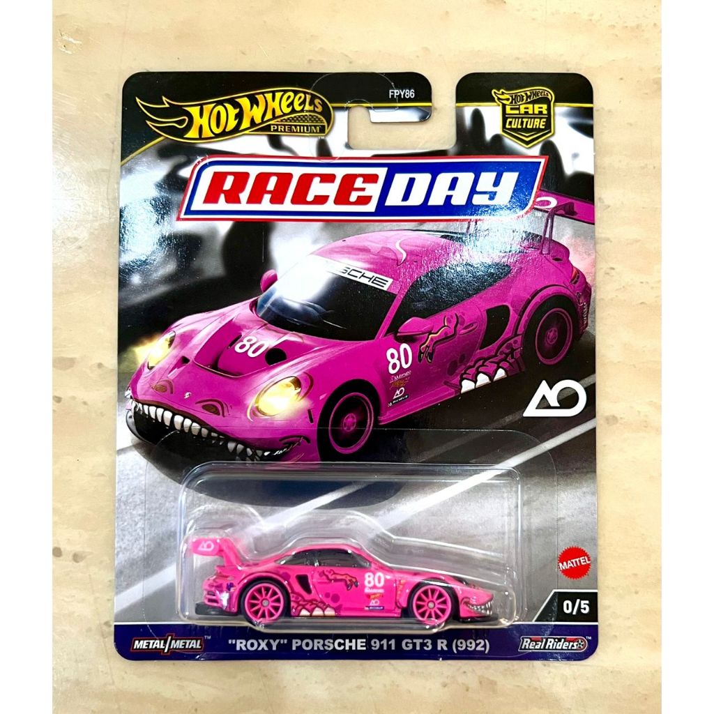 Hot Wheels Race Day Chase Car “ROXY” Porsche 911 GT3 R Pink (992 ...