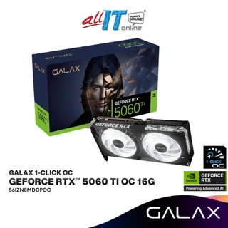 GALAX GeForce RTX 5060 Ti 1-Click OC 16GB GDDR7 Graphics Card | 56IZN8MDCPOC