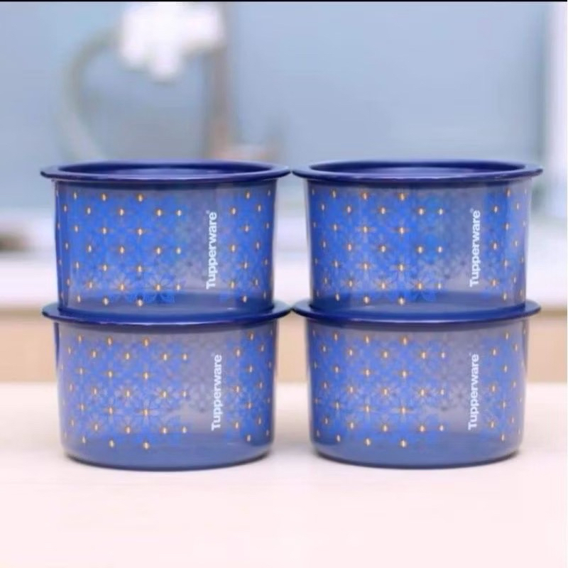 Tupperware Royale Blue One Touch | Shopee Malaysia