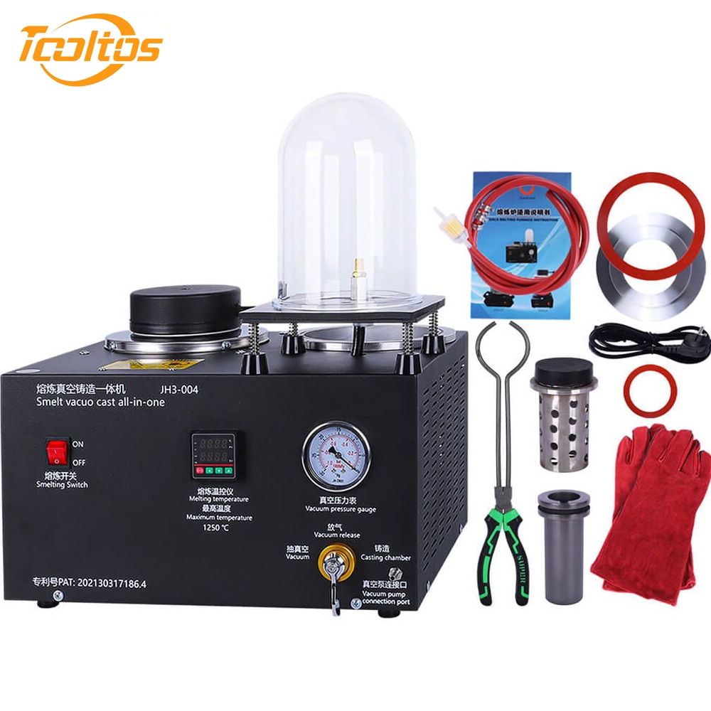Vacuum Casting Machine 2L Gold Silver Copper Melting Furnace 3kg ...