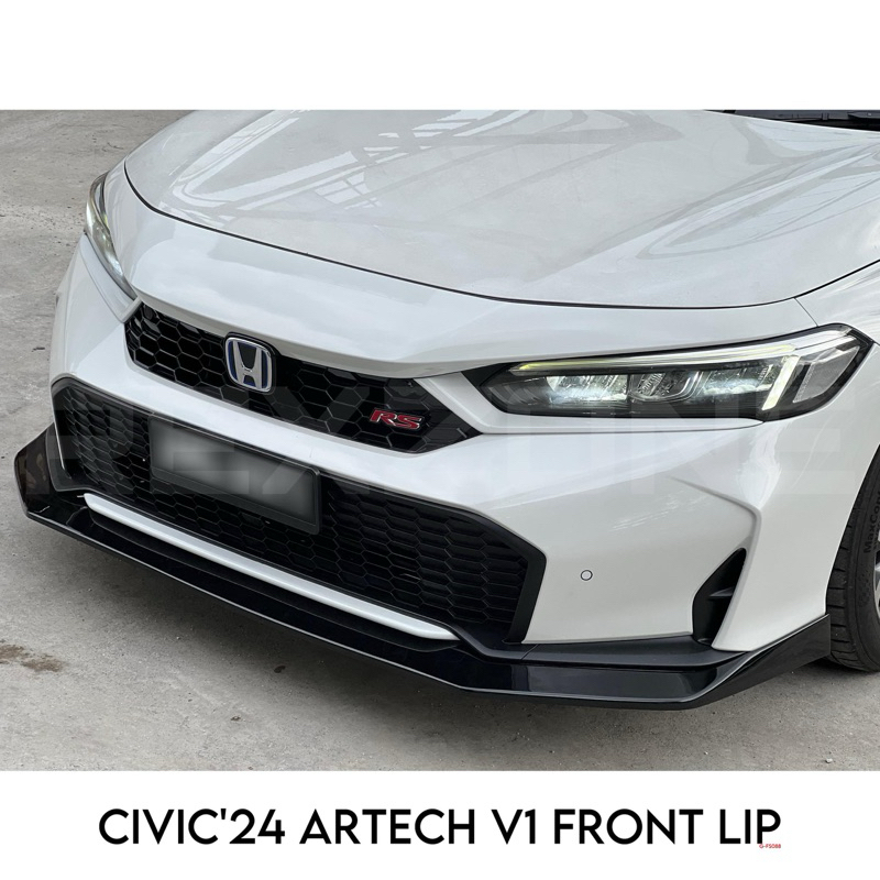 HONDA CIVIC FE 24 FACELIFT ARTECH V1/V2 FRONT LIP ( WITH PAINT ...