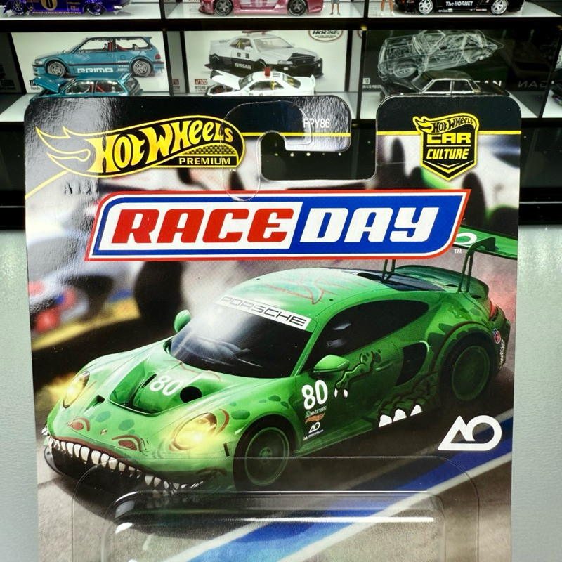 Hot Wheels Rexy Porsche 911 GT3 R 922 Premium Car Culture Rare Roxy No ...