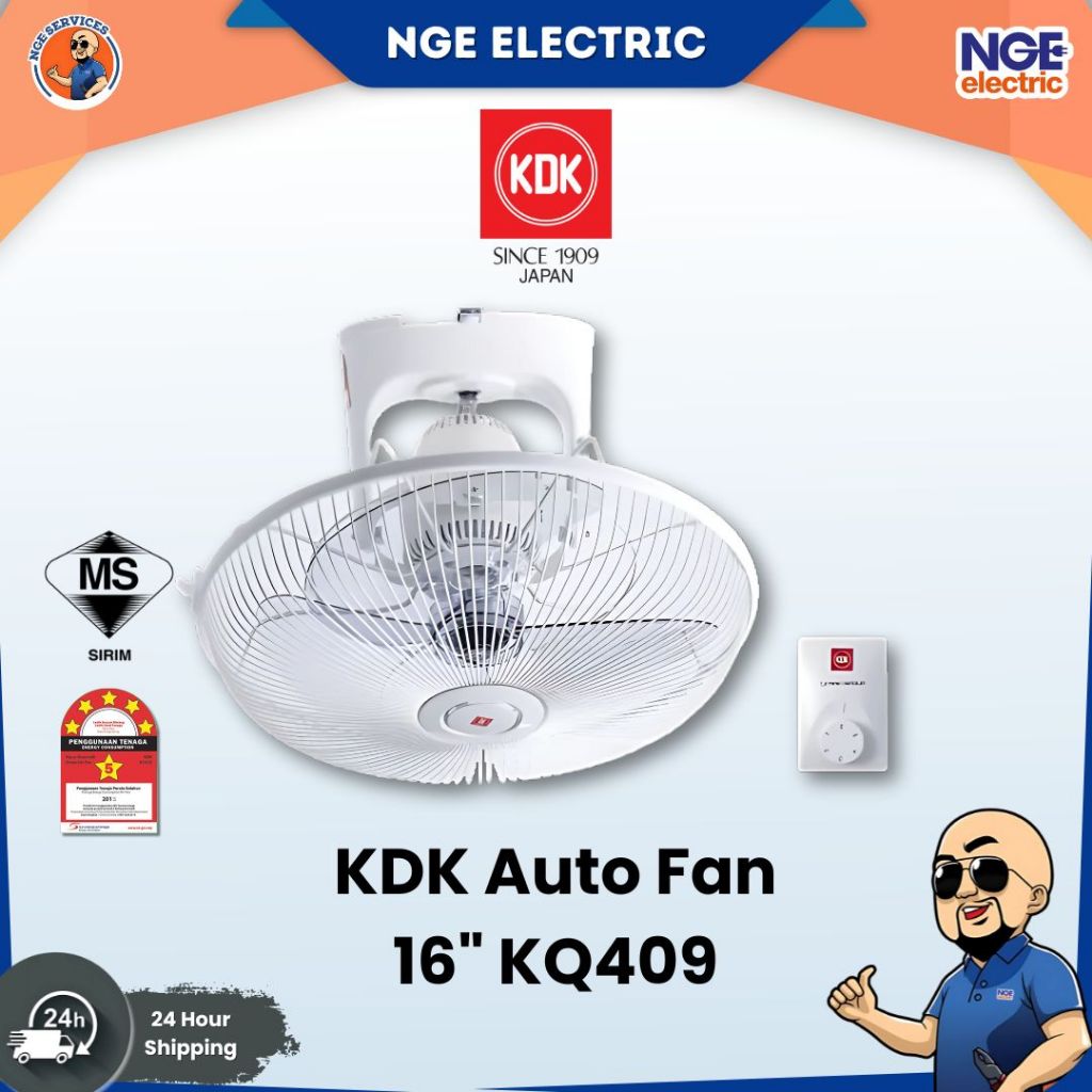 FAN| KDK Auto Fan KQ-409 16