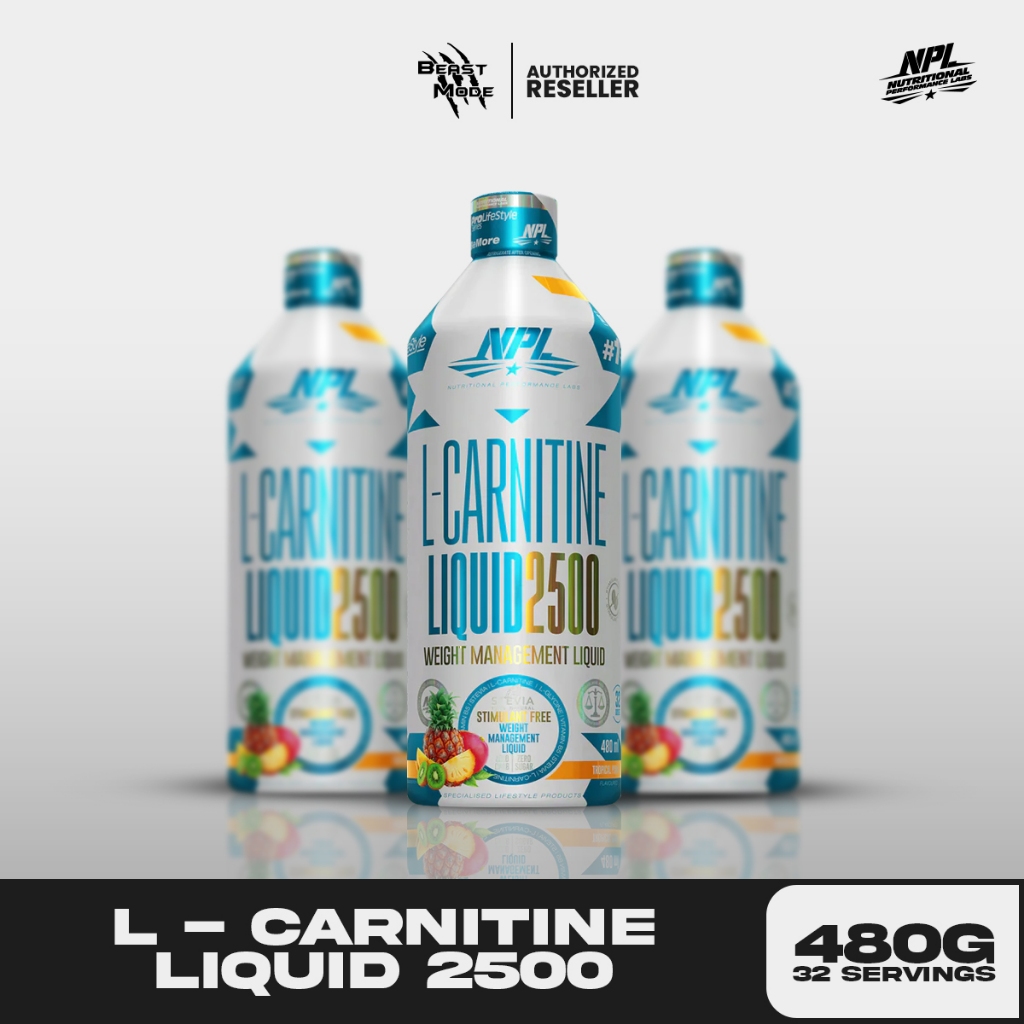 l carnitine liquid 2500 NPL L-Carnitine Liquid 2500 (480ml) main image 0