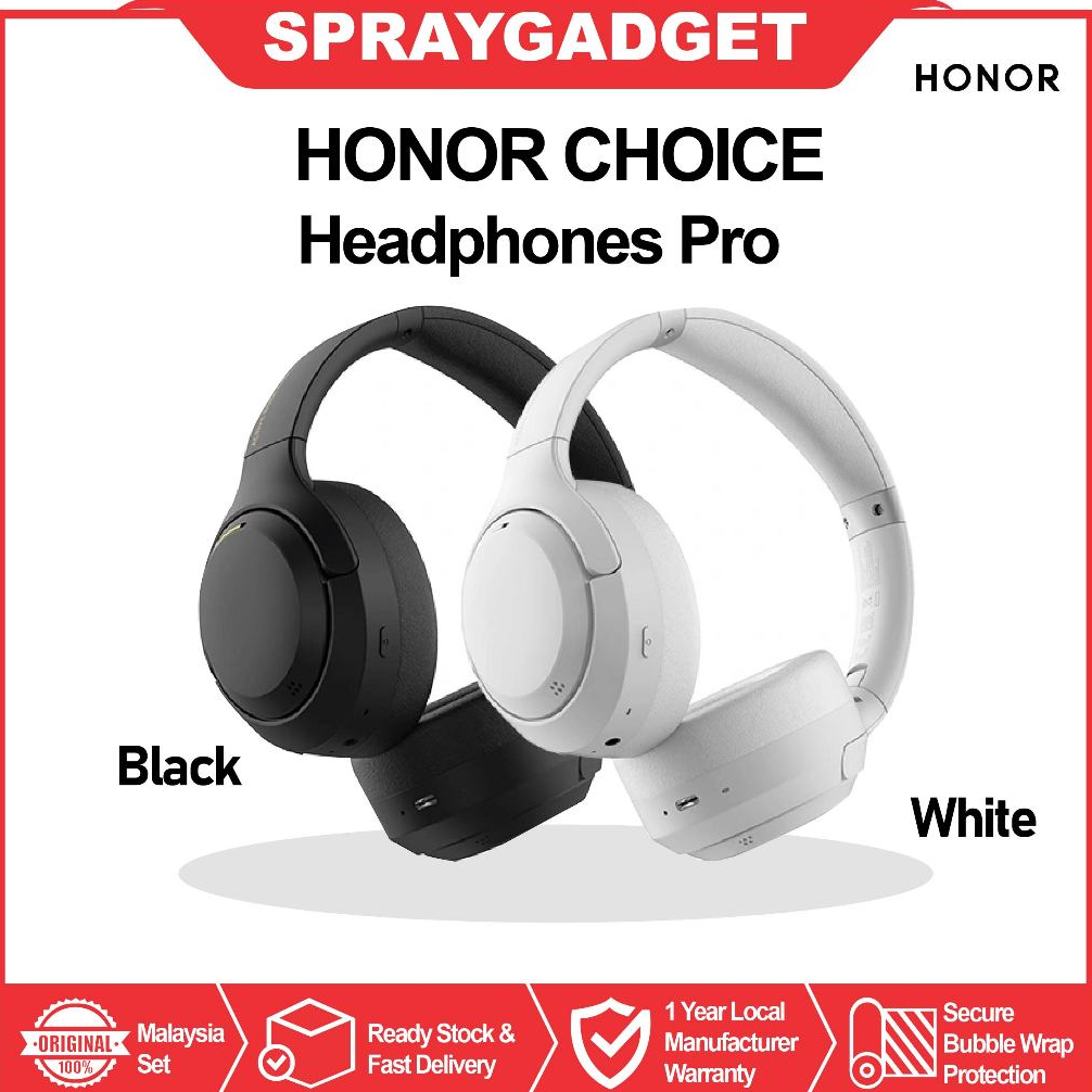 NEW] HONOR CHOICE Headphones Pro l Active Noise Cancellation