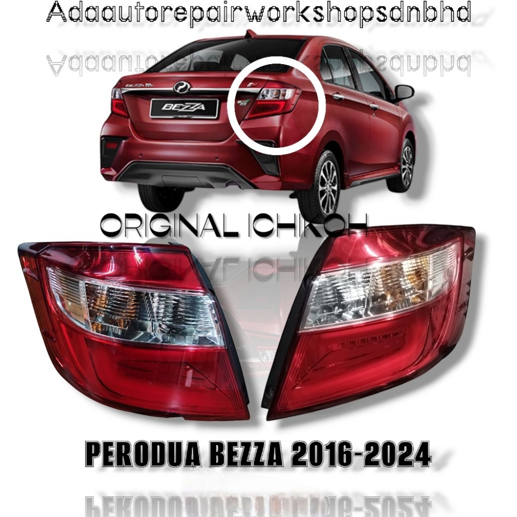 PERODUA BEZZA TAIL LAMP (ORIGINAL) USED - RH/LH | Shopee Malaysia