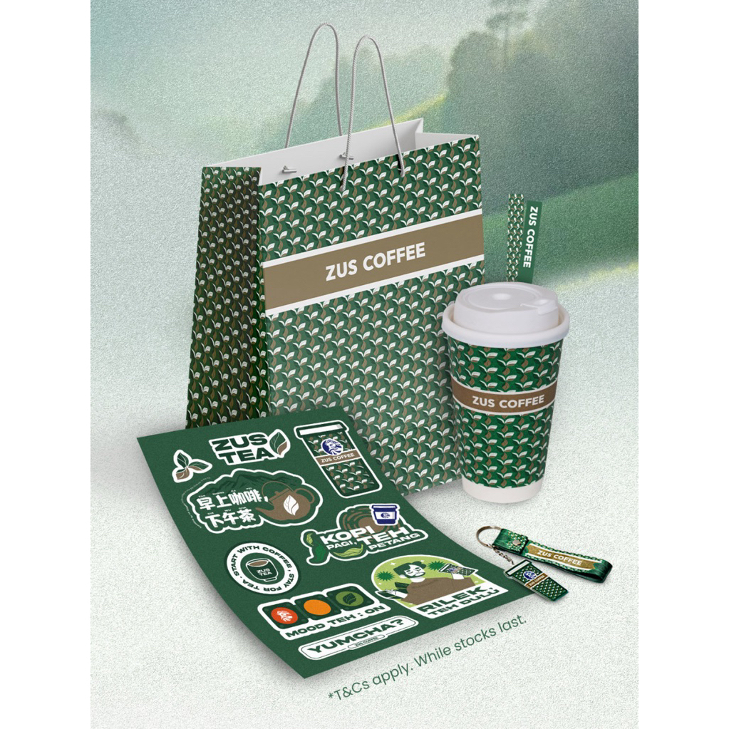 ZUS COFFEE MALAYSIA MERCHANDISE - STICKER/ANGPAOS/CARD GAME/KEYCHAIN ...