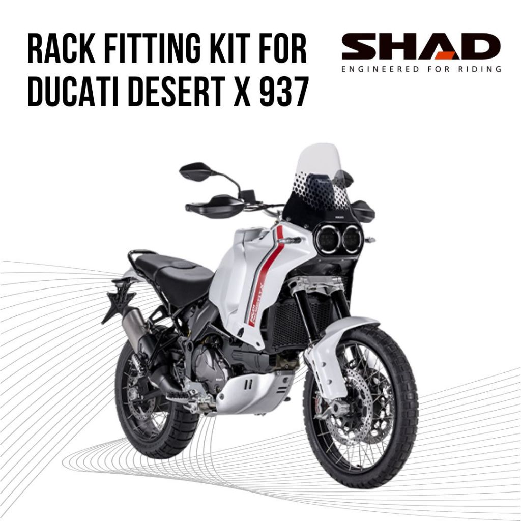 SHAD RACK FOR DUCATI DESERT X 937 / RALLY 22.24' | Shopee Malaysia
