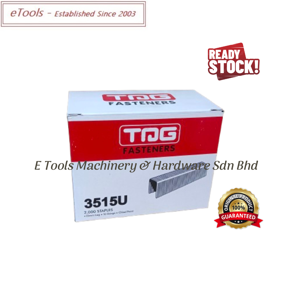 TAG 3515U CARTON STAPLES for HB3515 CARTON CLOSING STAPLER | Shopee ...
