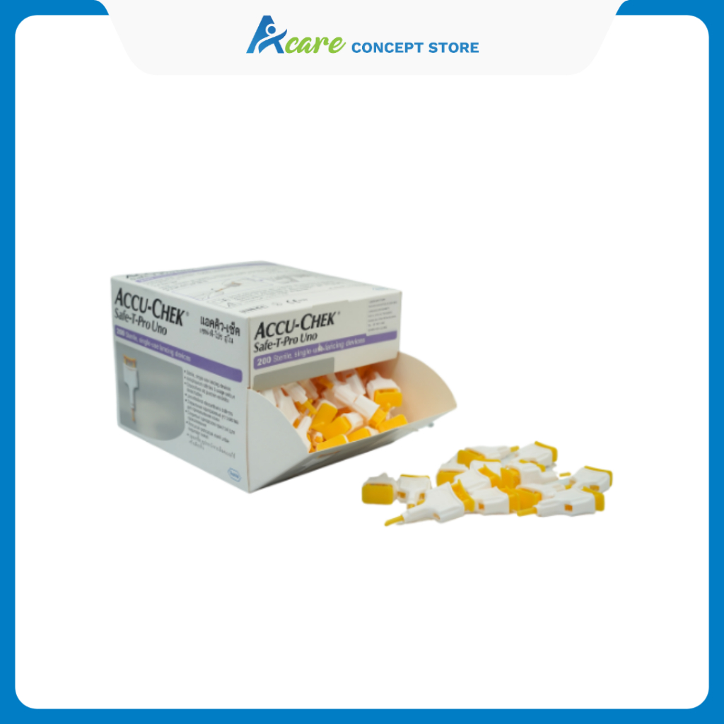Accu-chek safe-T Pro Uno Lancets 50pcs | Shopee Malaysia