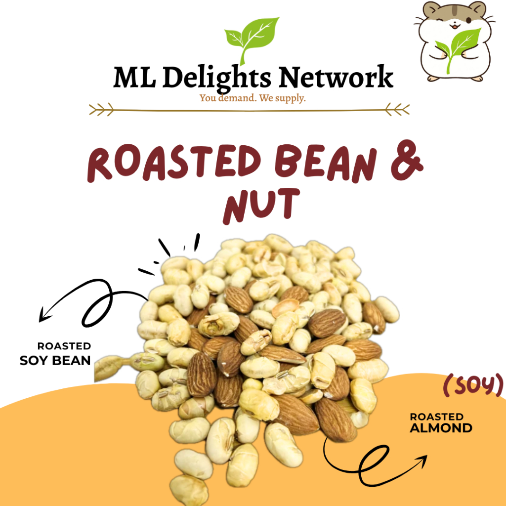 Nibby's Nuts | Protein Diet Mix 150g – Roasted Soybean & Nut Mix ...