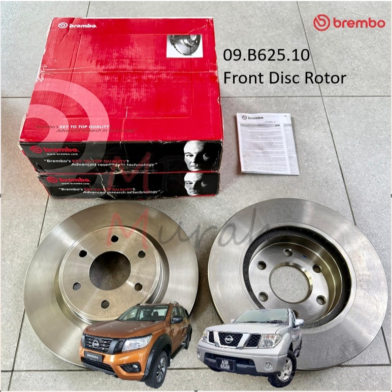 Original Brembo 09.B625.10 Nissan Navara D40 (6speed), Navara 2016 ...