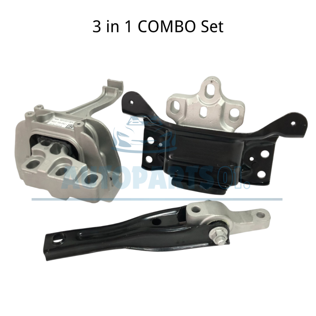 [3 IN 1 COMBO SET] Engine Mounting for VW Golf MK7 GTI 2.0 Arteon ...