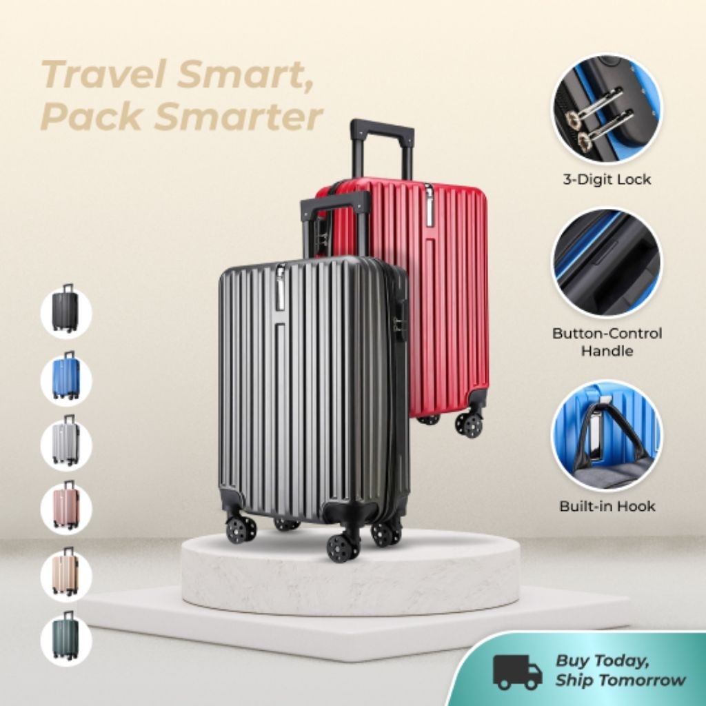 BEG BAGASI 14'' 16'' 18'' 20'' 22'' 24'' 26'' TRAVEL LUGGAGE BAGS