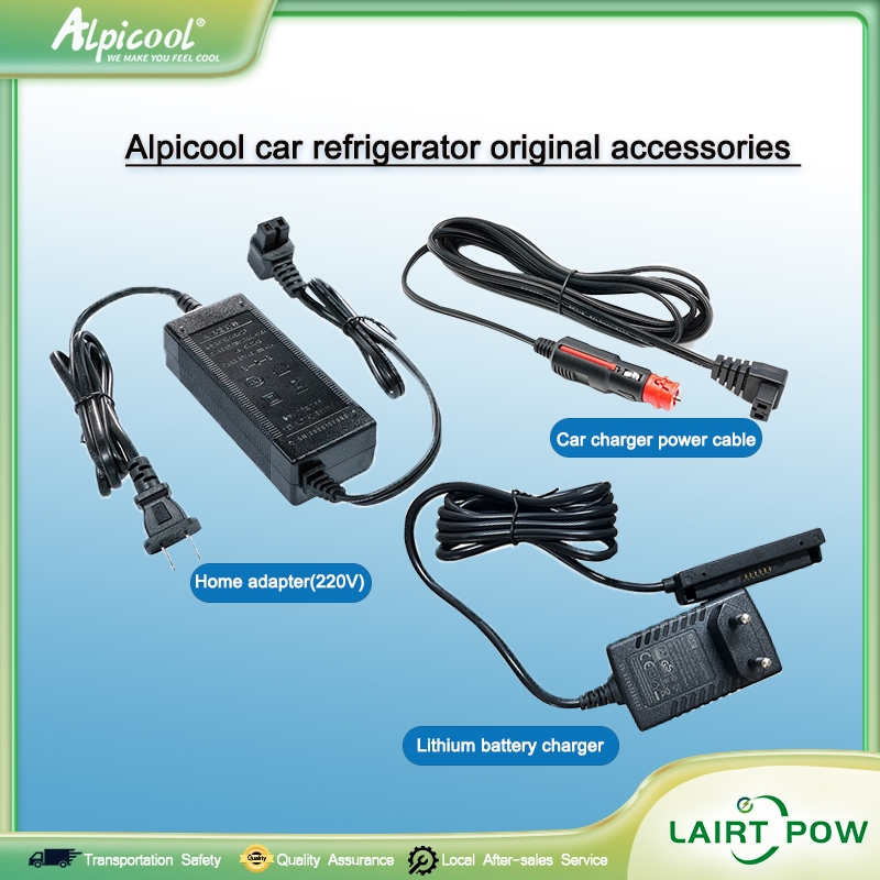 Alpicool Power Adapter 220V to DC12V And DC 12V/24V Fridge Adaptor ...