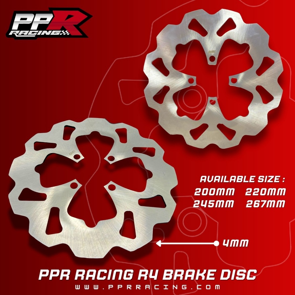PPR BRAKE DISC LOTUS SERIES 200M 220MM 245MM 267MM DEPAN BELAKANG Y15 ...