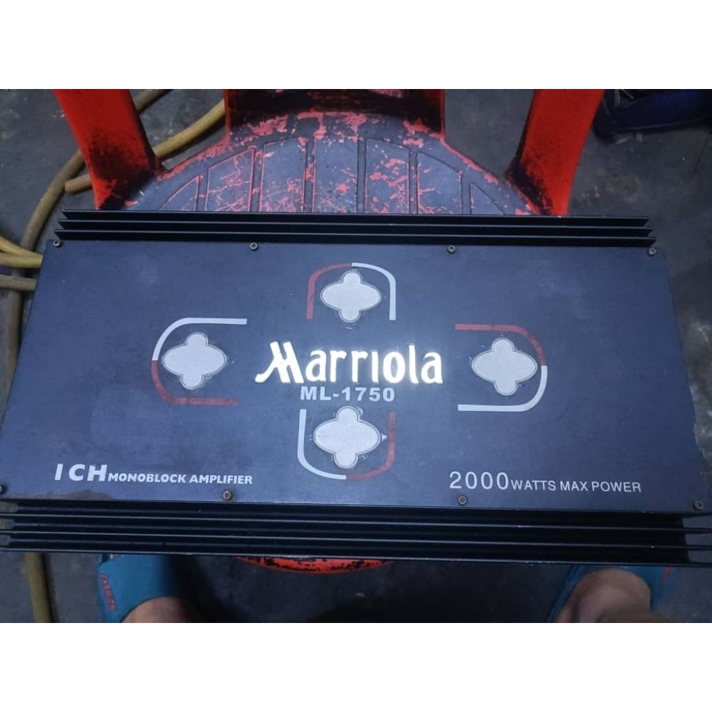 POWER AMPLIFIER MONOBLOCK 2000WATTS MARRIOLA ML-1750 | Shopee Malaysia