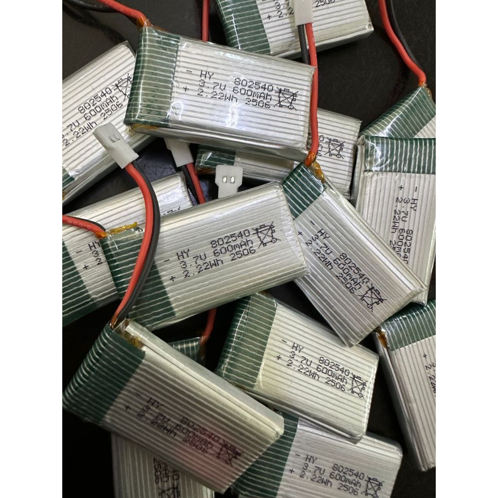 5 Stks 802540 3.7 V 800 MAh Drone Lipo Batterij voor Syma X5C X5C 1 X5 X5SC X5SW M68 K60 HQ 905 CX30 RC UAV Quadcopter Drone, RC Drone Vervangende Batterij
