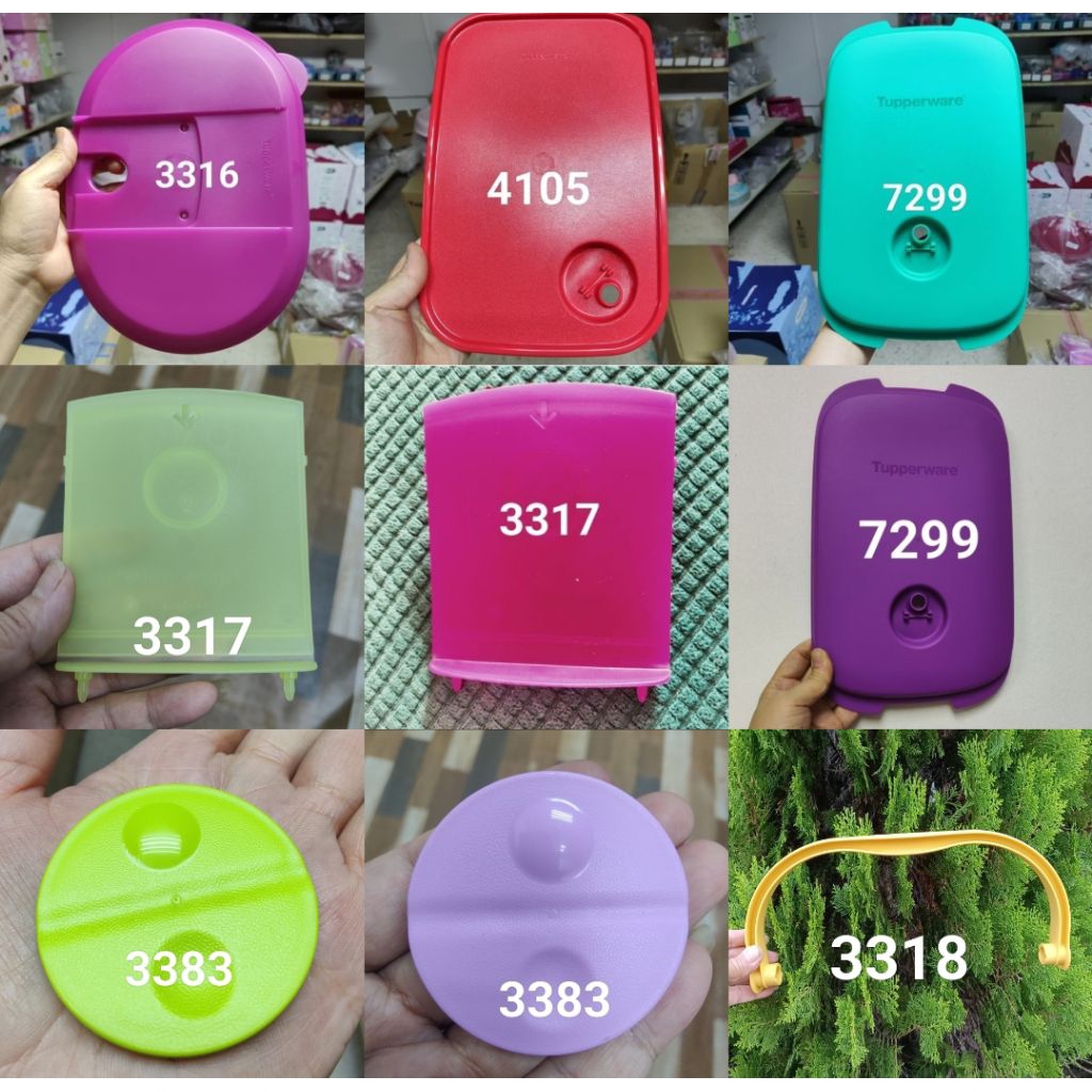 💖💖 Tupperware Spare Parts Water Wonder / Dispenser (Seal / Cap / Lid ...