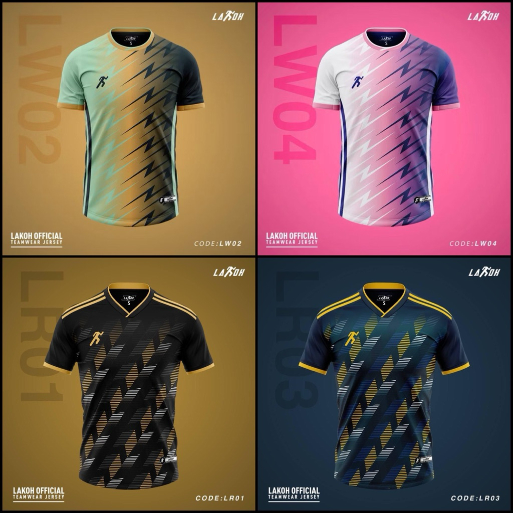 💥NEW BRAND LAKOH SPORT💥JERSI BOLA JERSEY FUTSAL JERSEY SPORT